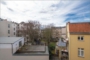 "Sonnige DG Altbauwohnung mit 2 Balkonen in ruhiger Wohnlage, Nähe Erlöserkirche, vermietet" - Blick vom Balkon
