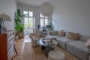"Wunderschöne, sehr ruhige 2 Zimmer-Altbauwohnung mit Balkon am Stadtpark Steglitz, frei" - Wohnzimmer