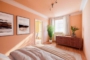 "Bezugsfreie, helle 2 Zimmer Wohnung mit Balkon, Fahrstuhl und Stellplatz in Wilhelmsruh" - Beispiel Schlafzimmer