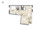 "Elegante City Wohnung mit Balkon und Aufzug in den Kronprinzengärten am Schinkel Pavillion" - Grundriss WE06