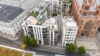 "Elegante City Wohnung mit Balkon und Aufzug in den Kronprinzengärten am Schinkel Pavillion" - Blick über das Quartier