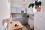"Wunderschöne, freie Apartmentwohnung mit Balkon am Schloss Charlottenburg" - Küche