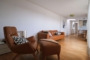 "Vermietete 85 m² Altbauwohnung mit Balkon und ausgebauten 63 m² DG am Preussenpark in Wilmersdorf" - DG Wohnzimmer