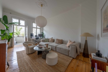 „Wunderschöne, sehr ruhige 2 Zimmer-Altbauwohnung mit Balkon am Stadtpark Steglitz, frei“, 12167 Berlin / Steglitz, Etagenwohnung
