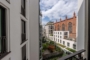 "Elegante City Wohnung mit Balkon und Aufzug in den Kronprinzengärten am Schinkel Pavillion" - Blick über den Innenhof
