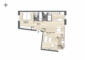 "Elegante City Wohnung mit Balkon und Aufzug in den Kronprinzengärten am Schinkel Pavillion" - Grundriss WE06