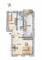 "Sanierte Bauhaus Architektur Wohnung mit Loggia im Prenzlauer Berg, möbliert mit Küche" - Grundriss WE08 3 OG