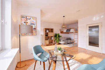 “Sonnige, freie Apartmentwohnung mit Westbalkon und Einbauküche am Studentendorf Schlachtensee”, 14129 Berlin, Etagenwohnung