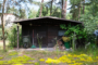 "Großzügiges Landhaus mit Kamin, Garage, Pool und ca. 1.000 m² Grund in Falkenhagen, prov. frei" - Schuppen
