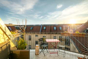 „Top Dachgeschoss im Helmholtzkiez mit Aufzug und Südterrasse“, 10437 Berlin, Dachgeschosswohnung