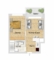 2-Room-Apartment HIGH PARK Potsdamer Platz - HI-135 Grundriss