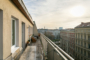 "Individuelle Penthousewohnung mit Aufzug am Senefelderplatz" - Terrasse Blick in Richtung Senefelder Platz